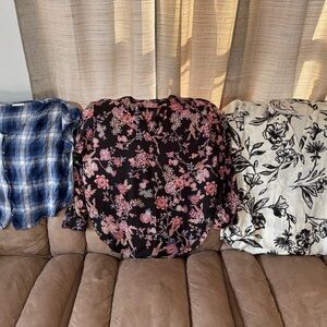 Three Women’s Tops, Large- New!
